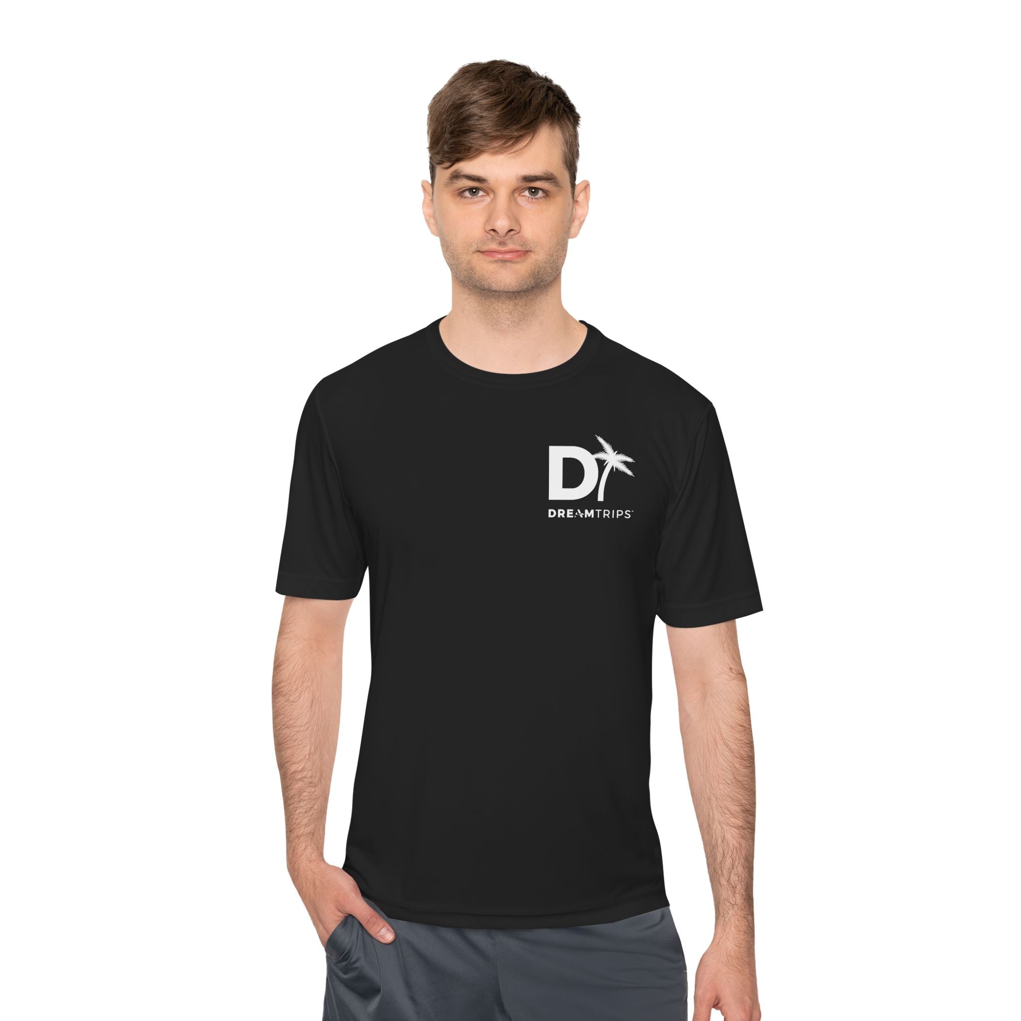 DreamTrips Unisex Moisture Wicking Tee - Perfect for Travel Enthusiasts