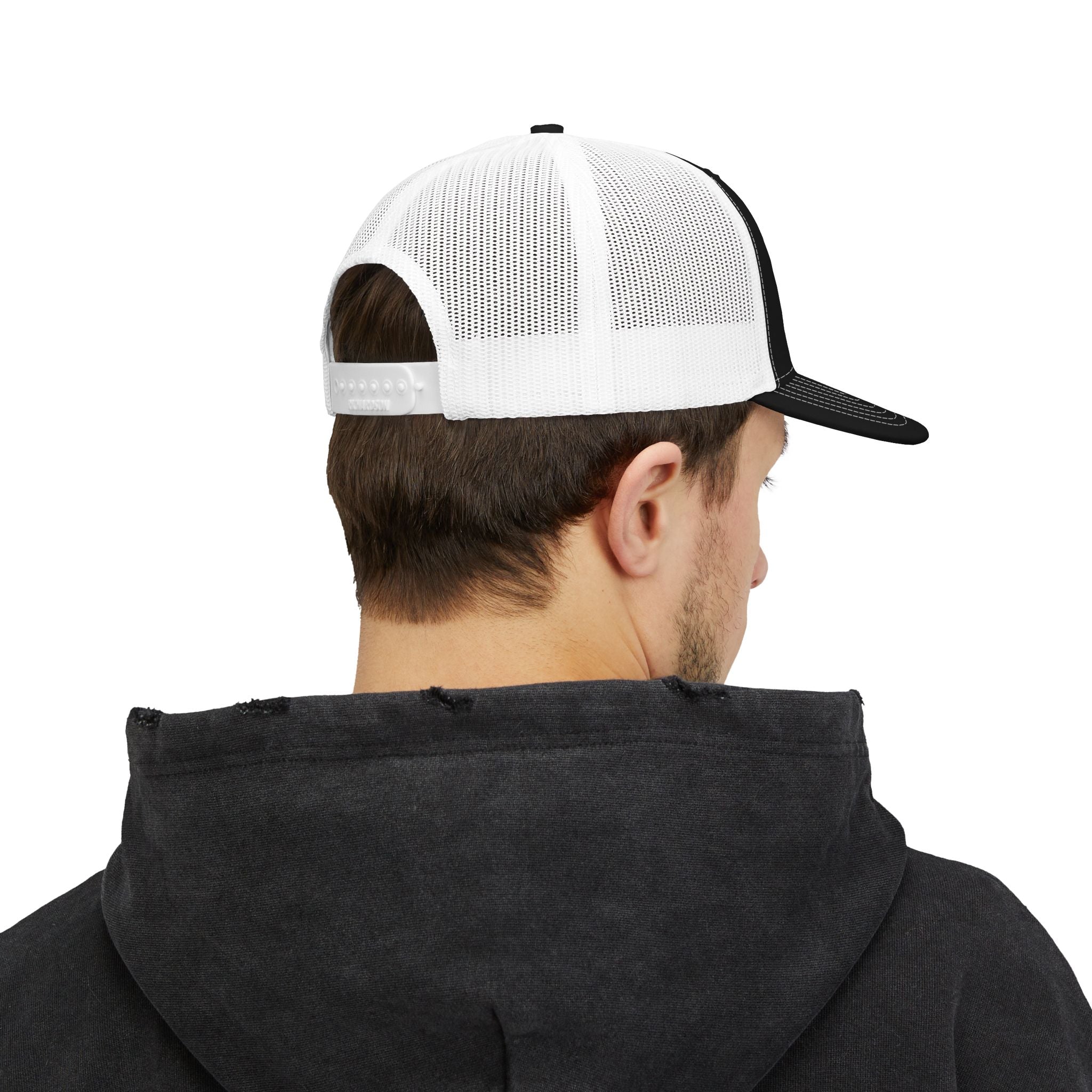 Stylish Embroidered Snapback Trucker Cap