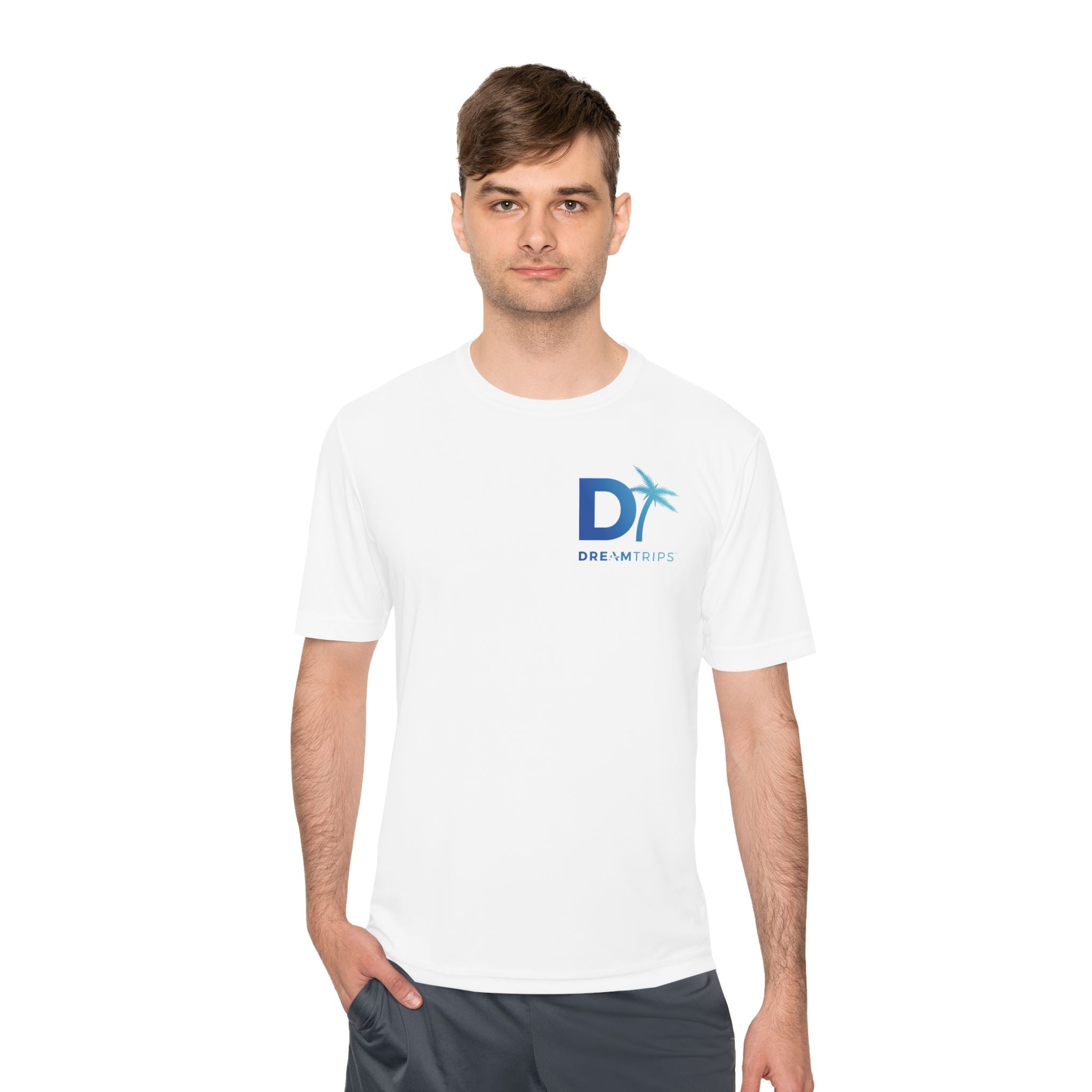 DreamTrips Unisex Moisture Wicking Tee - Perfect for Travel Enthusiasts