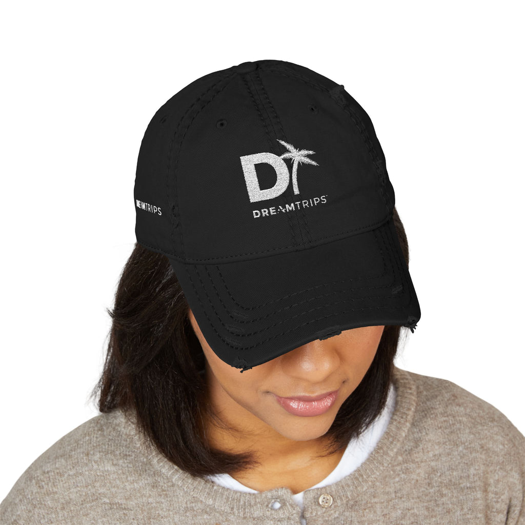 Distressed Dad Hat with Dreamtrips
