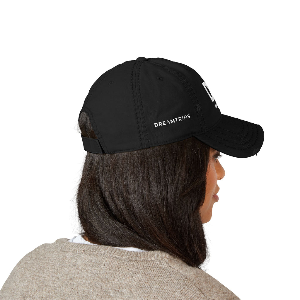 Distressed Dad Hat with Dreamtrips