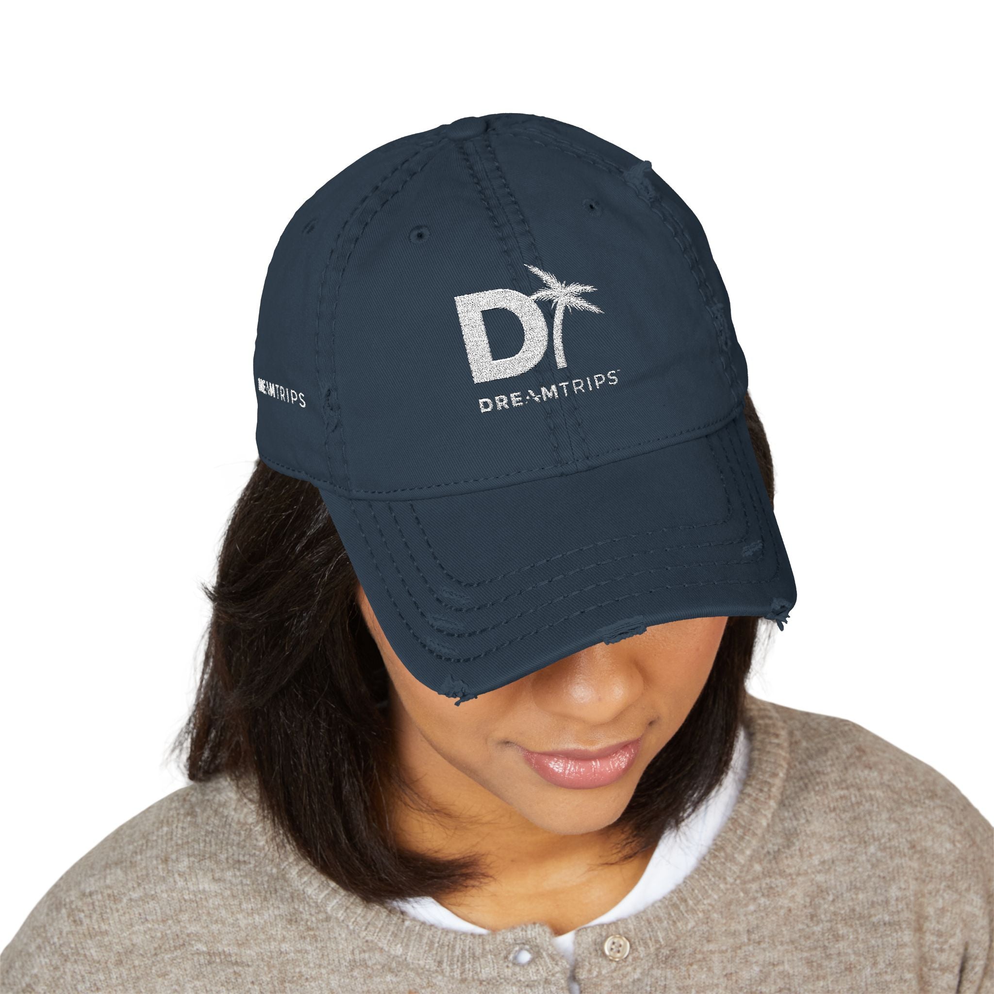 Distressed Dad Hat with Dreamtrips