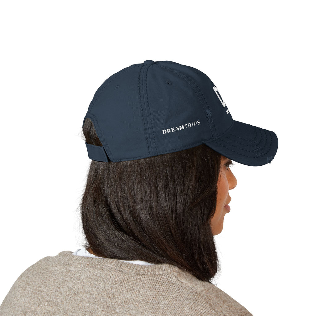 Distressed Dad Hat with Dreamtrips