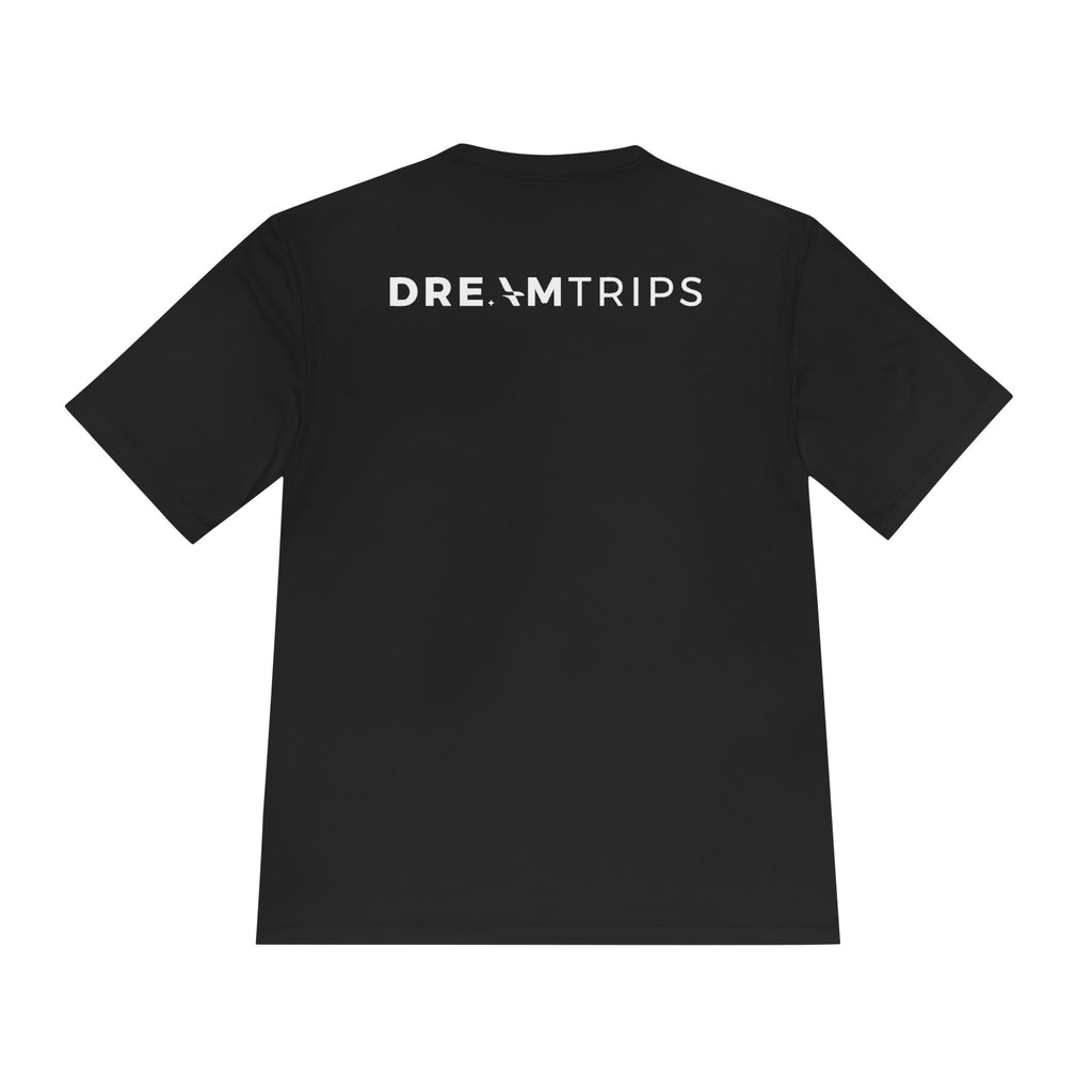 DreamTrips Unisex Moisture Wicking Tee - Perfect for Travel Enthusiasts