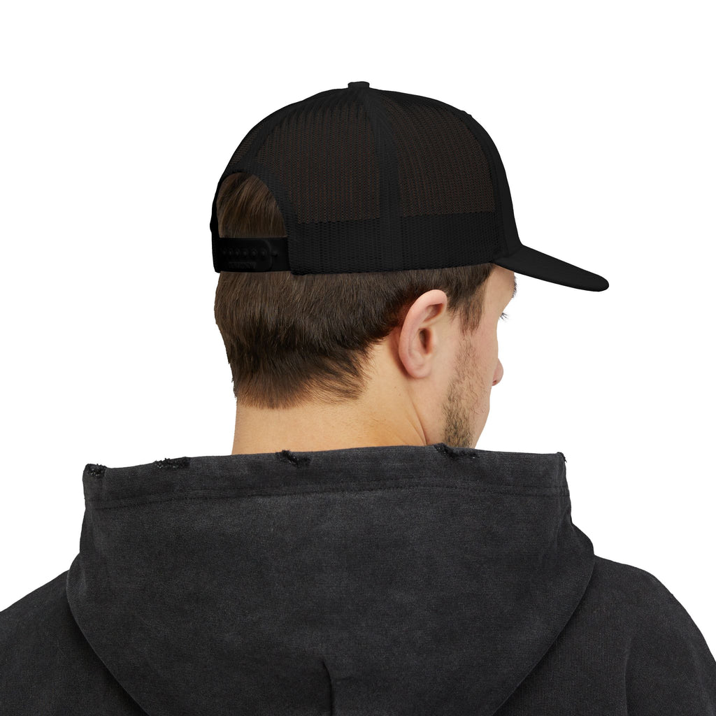 Stylish Embroidered Snapback Trucker Cap