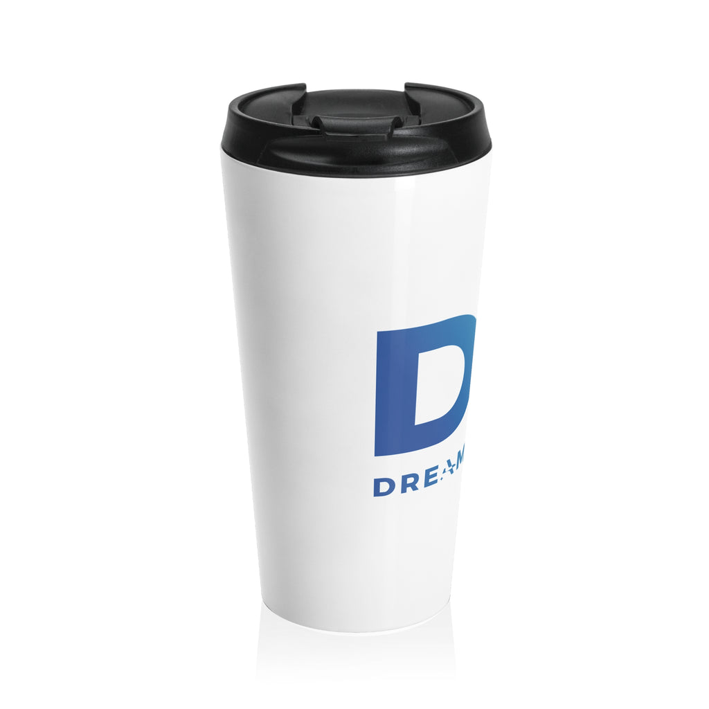 Dream Big Stainless Steel Travel Mug - Inspirational Coffee Cup for On-the-Go