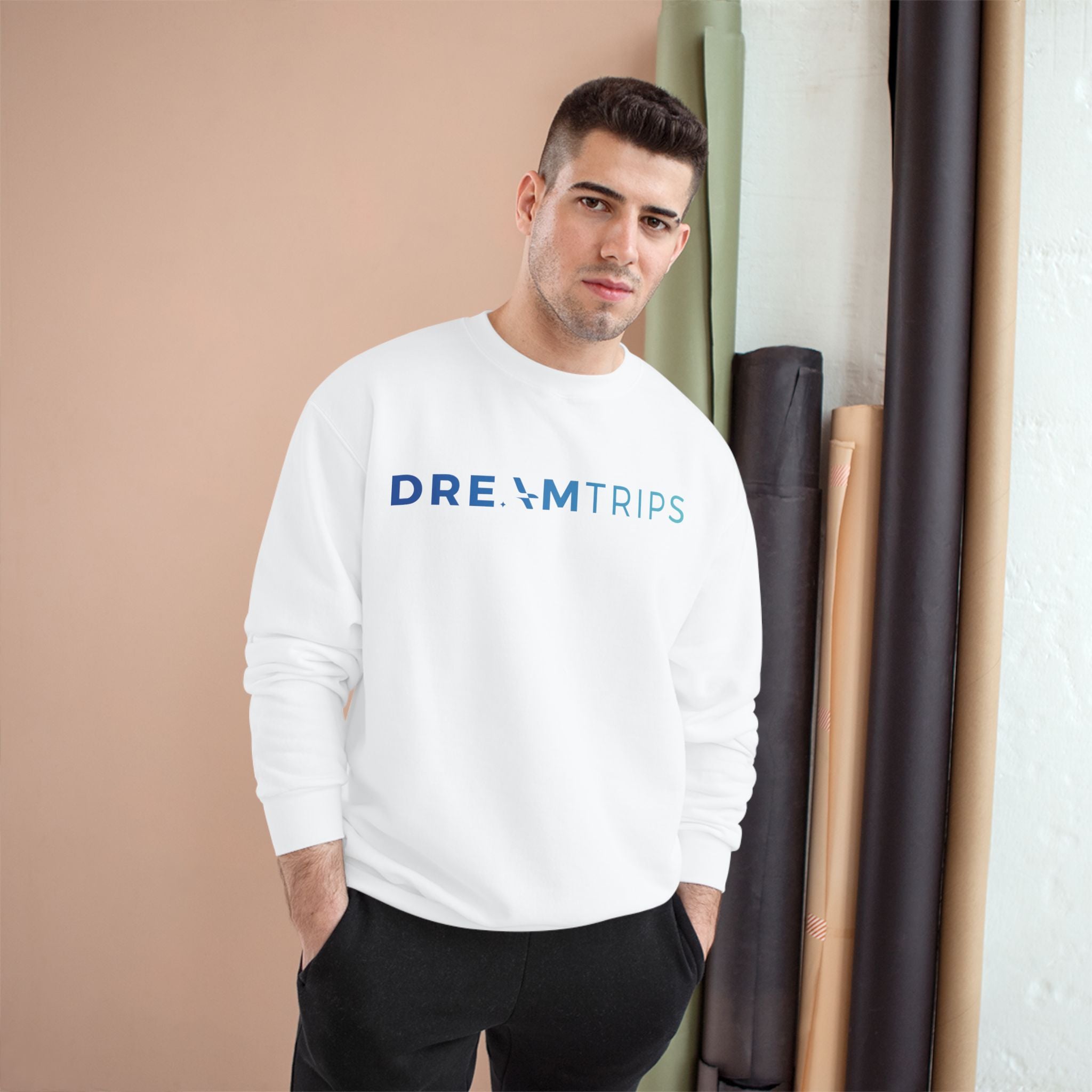 DreamTrips Champion Sweatshirt - Cozy Travel-Inspired Apparel