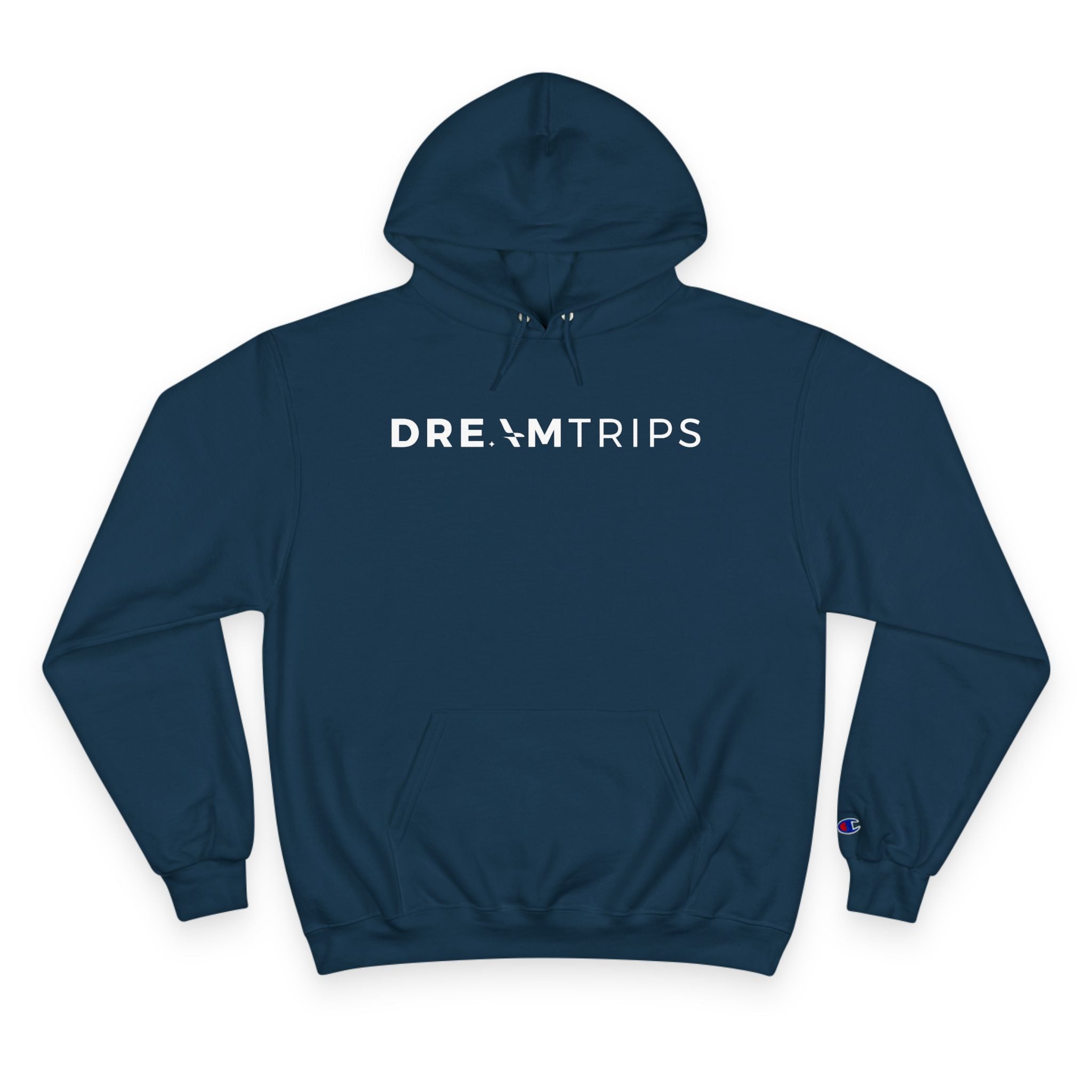DreamTrips Champion Hoodie - Cozy Travel-Inspired Sweatshirt