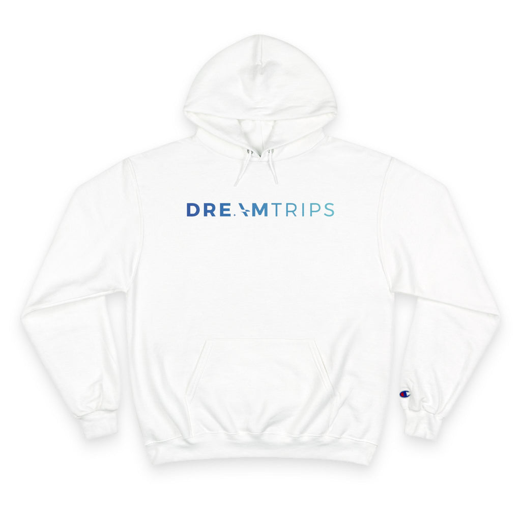 DreamTrips Champion Hoodie - Cozy Travel-Inspired Sweatshirt