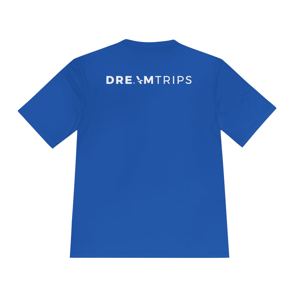 DreamTrips Unisex Moisture Wicking Tee - Perfect for Travel Enthusiasts