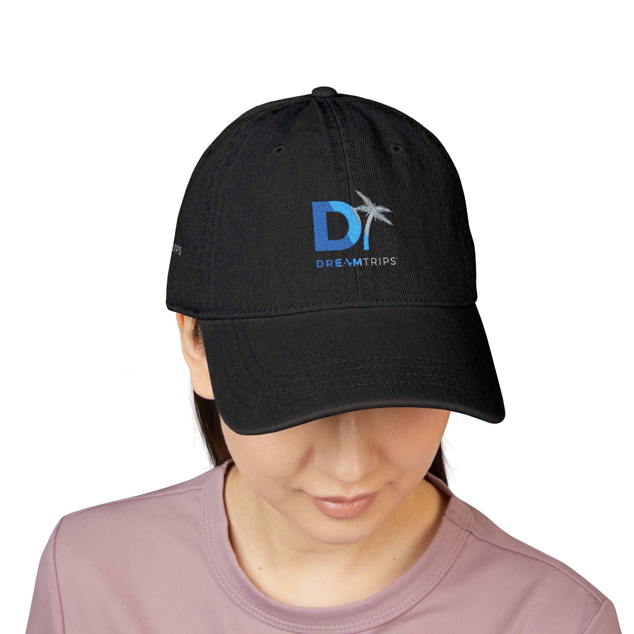 DreamTrips Embroidered Denim Hat
